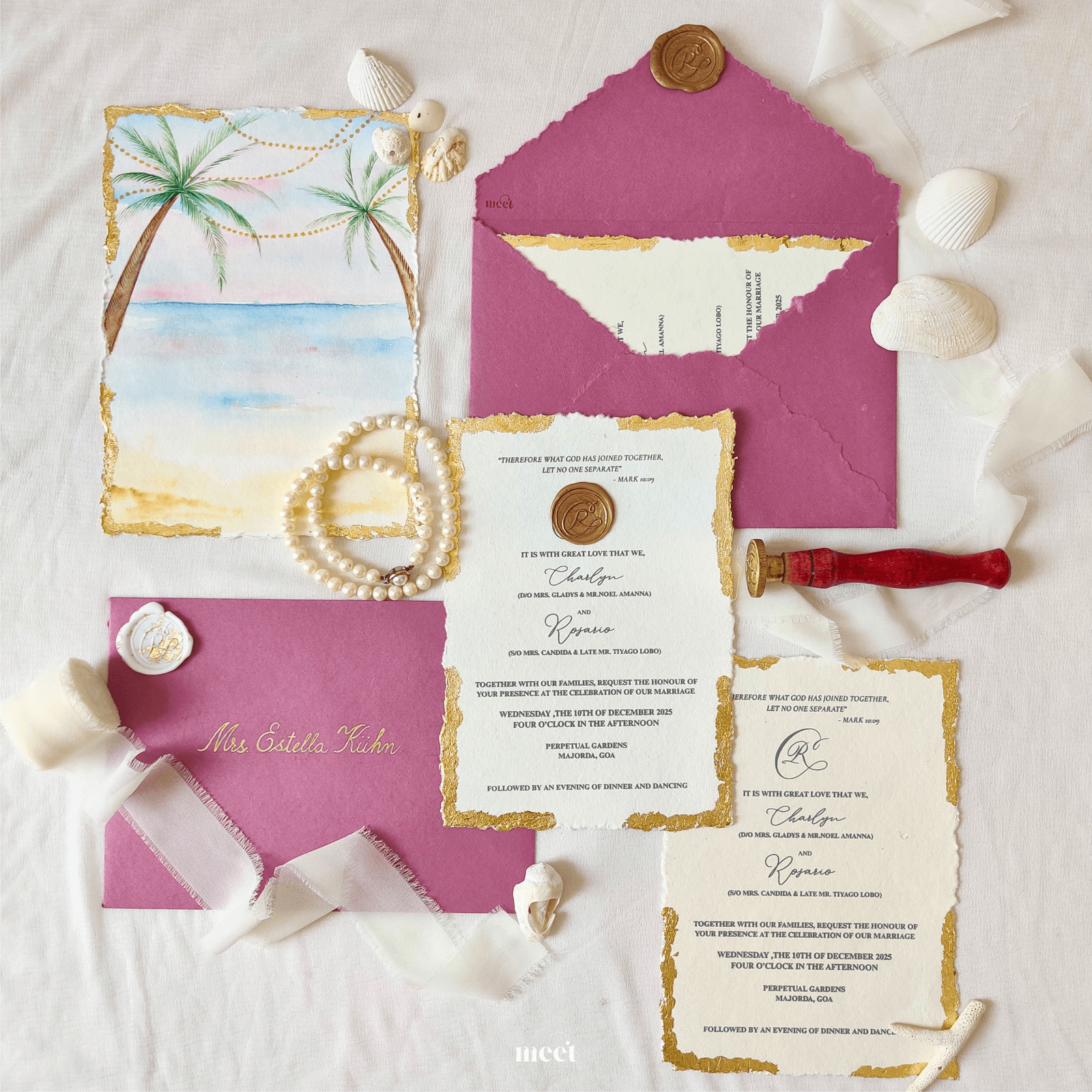 The Beachy Affair bespoke suite