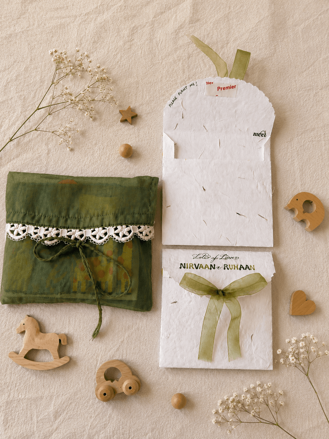 Tiny Wishes: Into the Wild — Seed Paper Envelopes (pack of 5) view 0