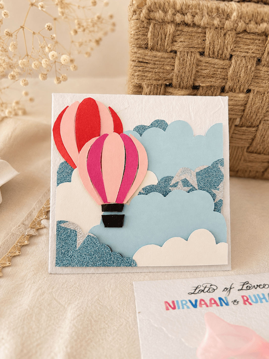 Tiny Wishes: Cloud Nine — Seed Paper Envelopes (pack of 5) view 2