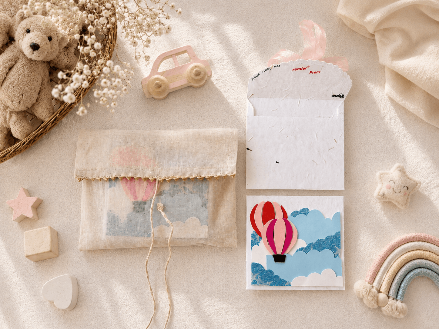 Tiny Wishes: Cloud Nine — Seed Paper Envelopes (pack of 5) view 0